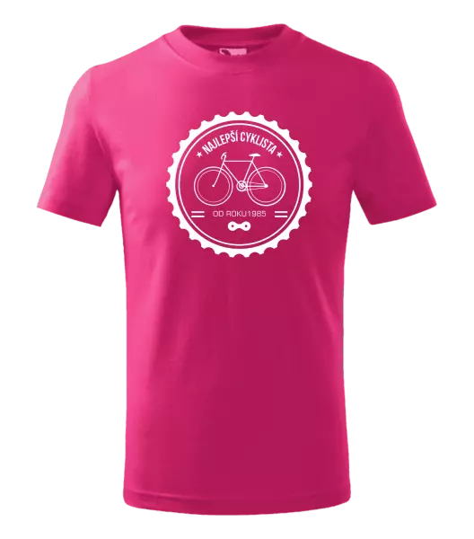 Detské tričko Najlepší cyklista od roku