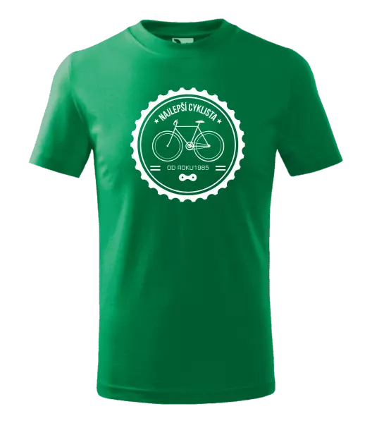 Detské tričko Najlepší cyklista od roku