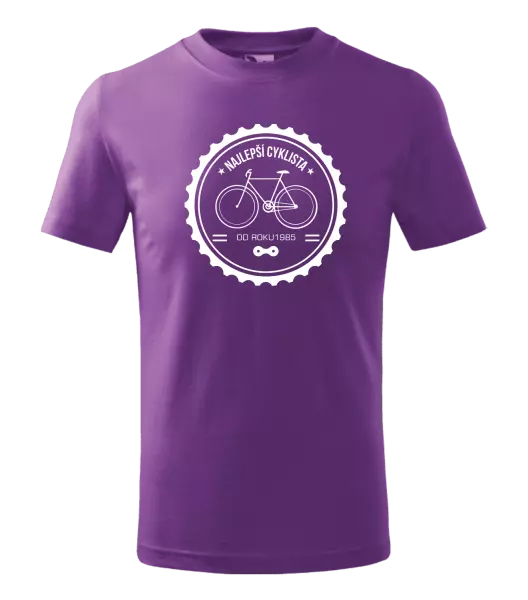Detské tričko Najlepší cyklista od roku