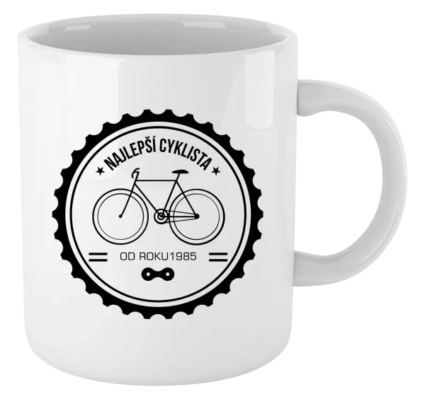 Hrnček Najlepší cyklista od roku