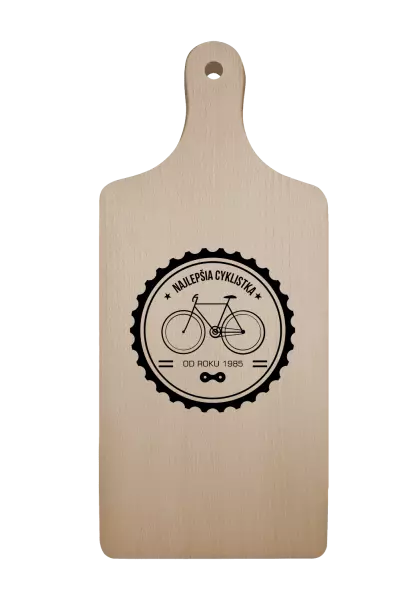 Doštička Najlepšia cyklistka od roku