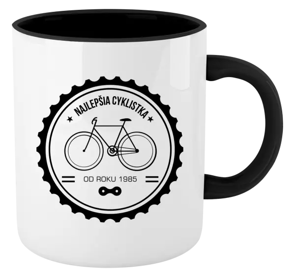 Hrnček  Najlepšia cyklistka od roku