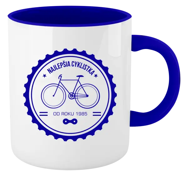 Hrnček  Najlepšia cyklistka od roku