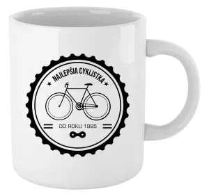 Hrnček Najlepšia cyklistka od roku