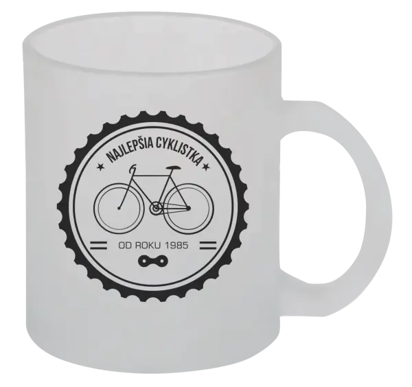 Hrnček Najlepšia cyklistka od roku