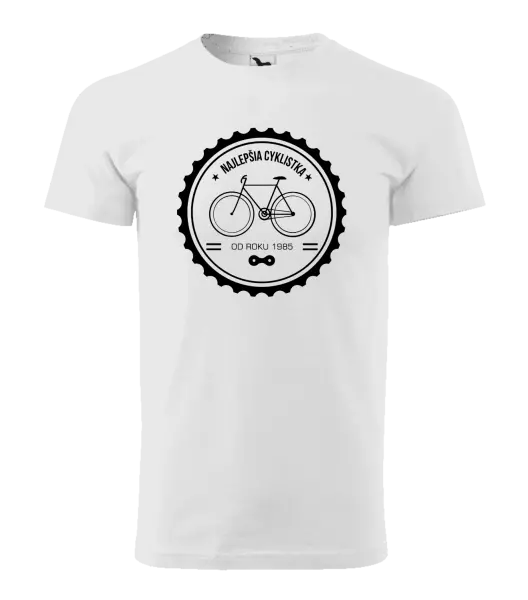 Pánske tričko Najlepšia cyklistka od roku
