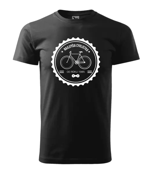 Pánske tričko Najlepšia cyklistka od roku