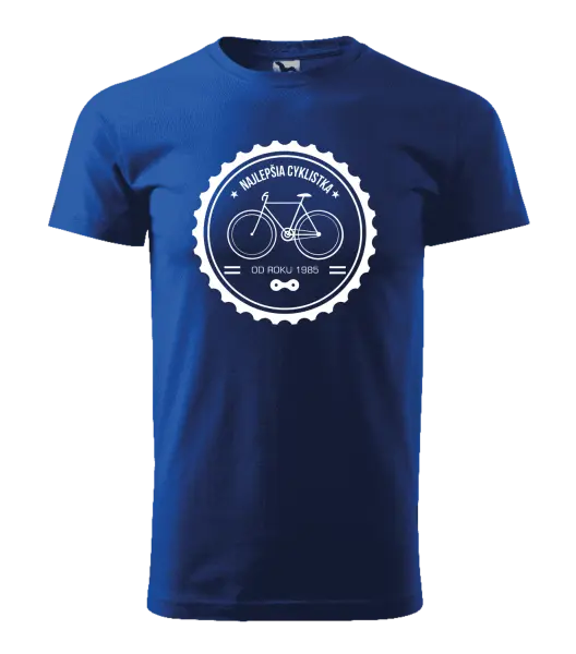 Pánske tričko Najlepšia cyklistka od roku