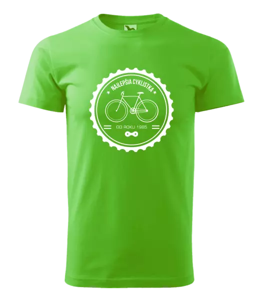 Pánske tričko Najlepšia cyklistka od roku