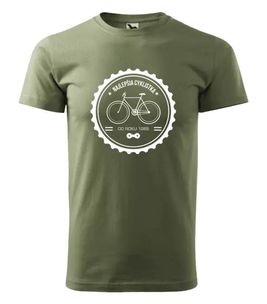Pánske tričko Najlepšia cyklistka od roku