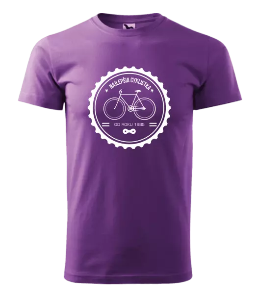 Pánske tričko Najlepšia cyklistka od roku