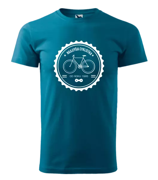 Pánske tričko Najlepšia cyklistka od roku