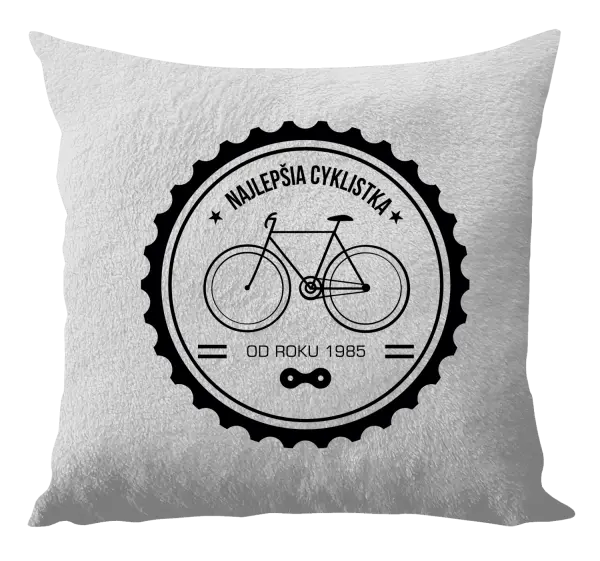 Vankúš Najlepšia cyklistka od roku