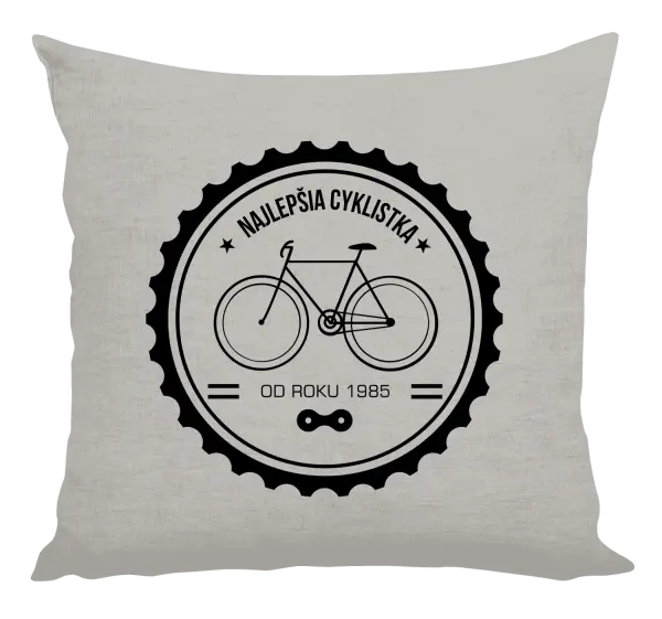 Vankúš Najlepšia cyklistka od roku