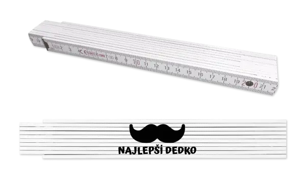 Skladací meter Najlepší dedko