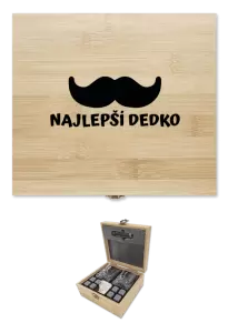 Whisky sada v krabici Najlepší dedko