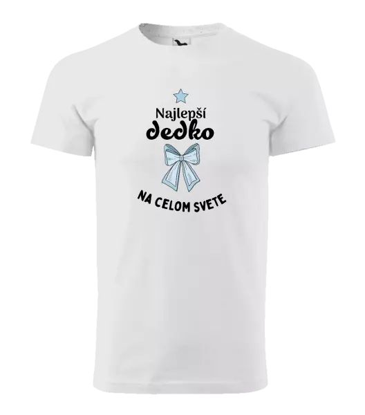 Pánske tričko Najlepší dedko na celom svete