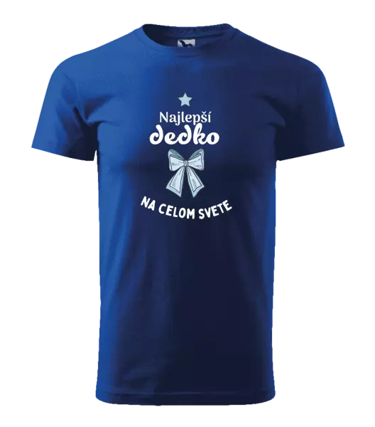 Pánske tričko Najlepší dedko na celom svete