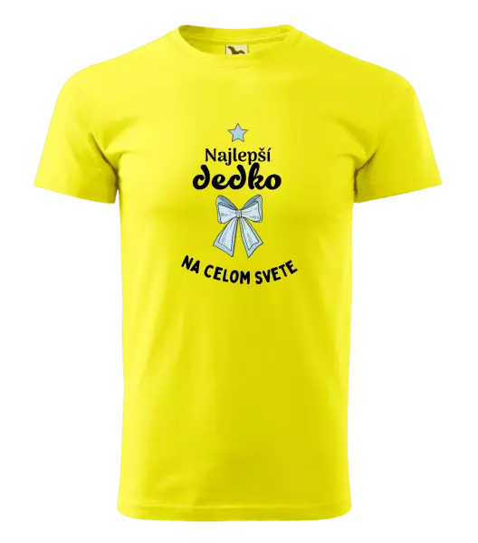 Pánske tričko Najlepší dedko na celom svete