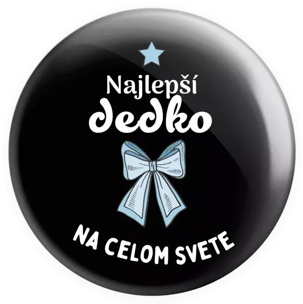 Placka Najlepší dedko na celom svete