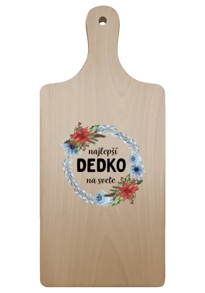 Doštička Najlepší dedko na svete, venček