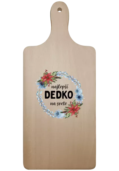 Doštička Najlepší dedko na svete, venček