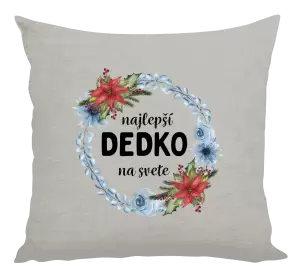 Vankúš Najlepší dedko na svete, venček