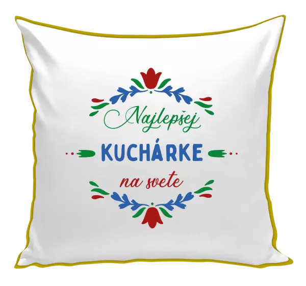 Vankúš Najlepšej kuchárke na svete