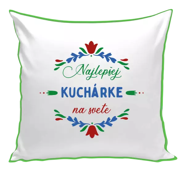 Vankúš Najlepšej kuchárke na svete