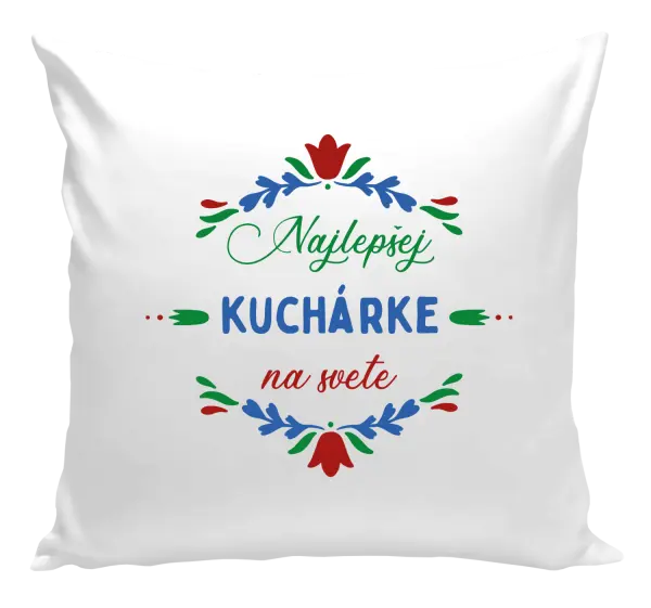 Vankúš Najlepšej kuchárke na svete