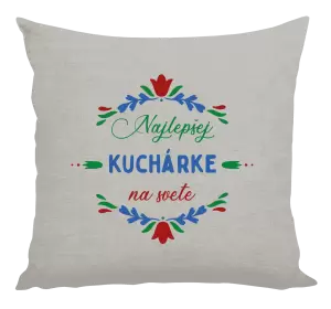 Vankúš Najlepšej kuchárke na svete