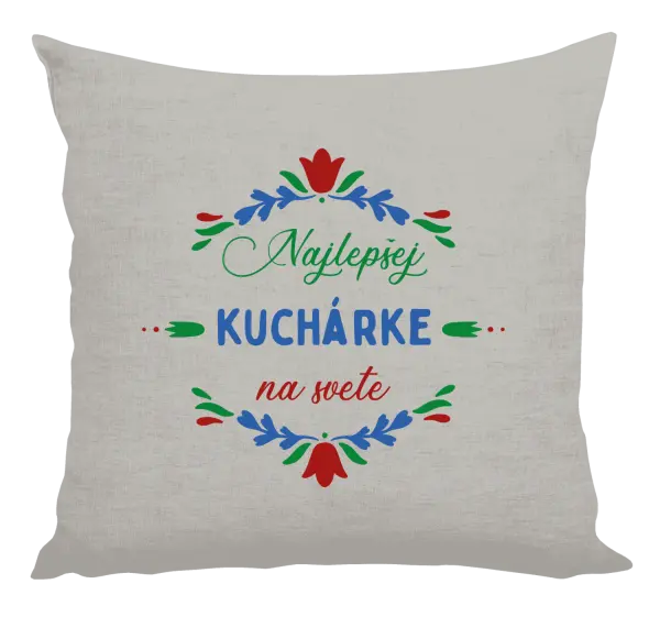 Vankúš Najlepšej kuchárke na svete