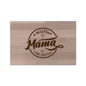 Buková doska Najlepšia mama na svete