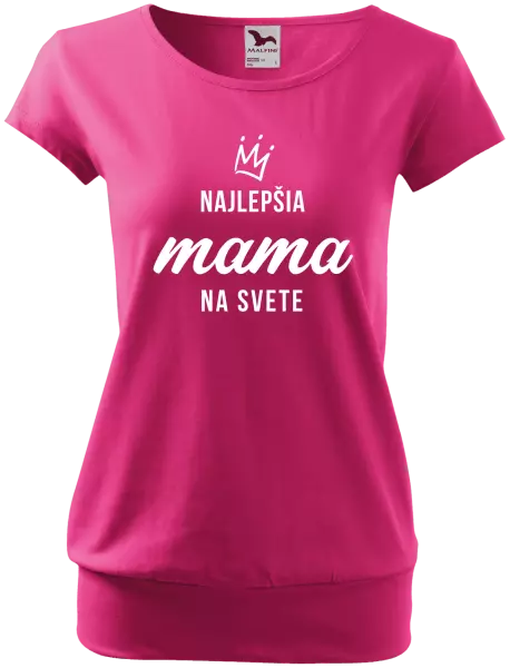 Dámske tričko Najlepšia mama na svete - korunka 