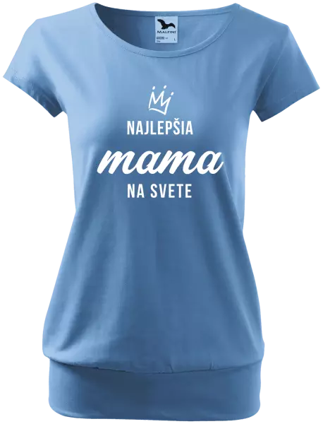 Dámske tričko Najlepšia mama na svete - korunka 