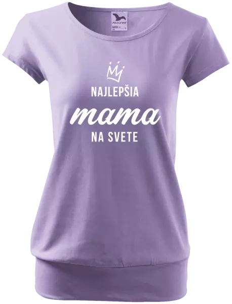 Dámske tričko Najlepšia mama na svete - korunka 