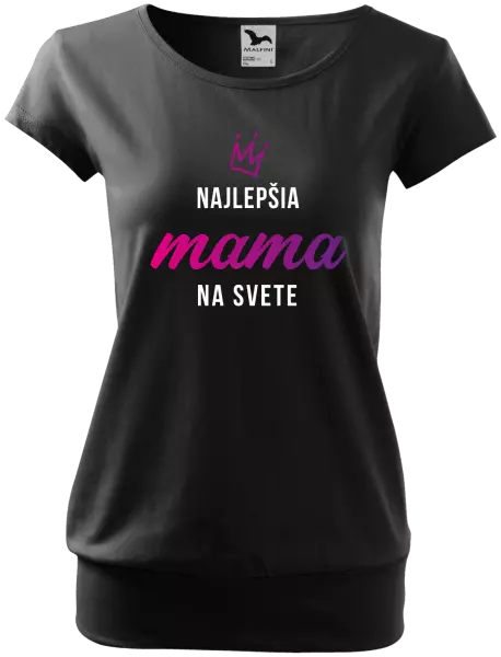 Dámske tričko Najlepšia mama na svete - korunka 