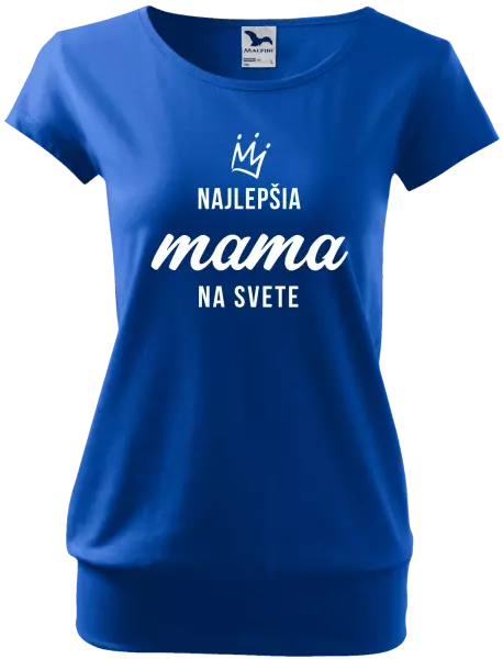 Dámske tričko Najlepšia mama na svete - korunka 