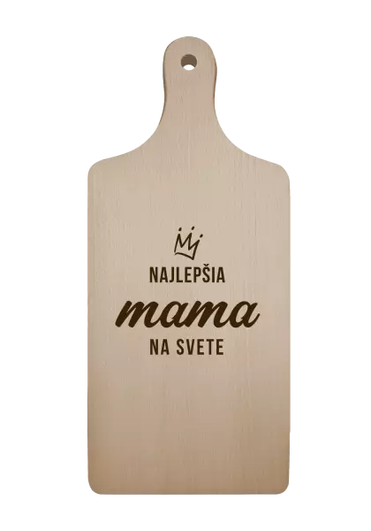 Doštička Najlepšia mama na svete - korunka 