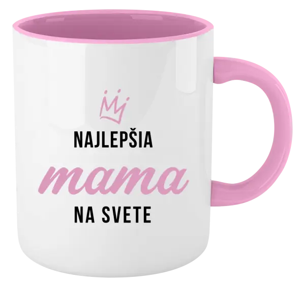 Hrnček  Najlepšia mama na svete - korunka 
