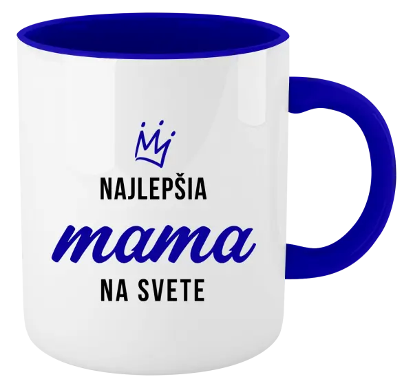 Hrnček  Najlepšia mama na svete - korunka 
