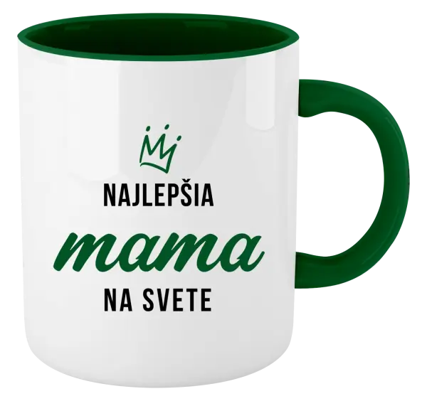 Hrnček  Najlepšia mama na svete - korunka 