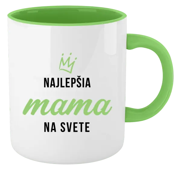 Hrnček  Najlepšia mama na svete - korunka 