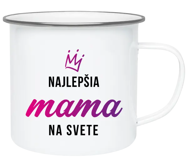 Plecháčik Najlepšia mama na svete - korunka 