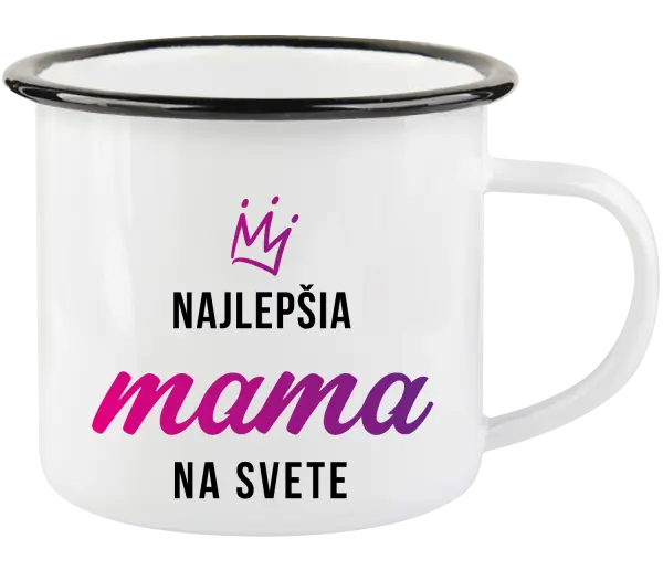 Plecháčik Najlepšia mama na svete - korunka 