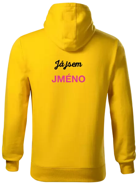 Pánská mikina Já jsem... (vlastní jméno)