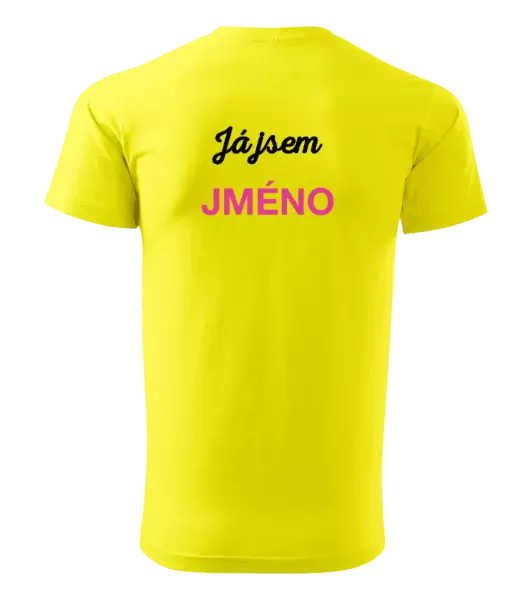 Pánské tričko Já jsem... (vlastní jméno)