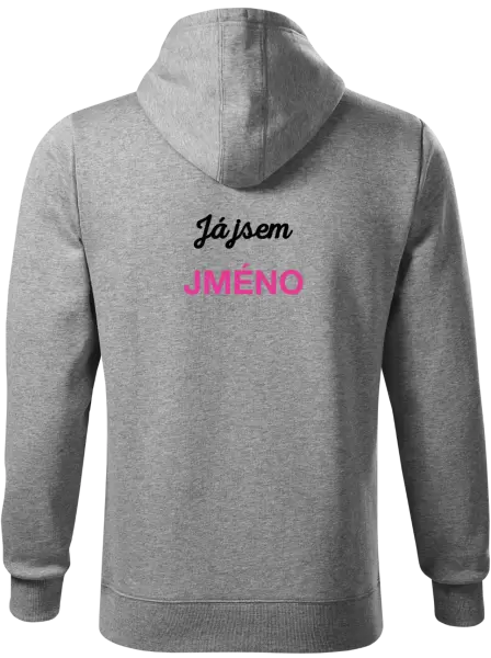 Pánská mikina Já jsem... (vlastní jméno)