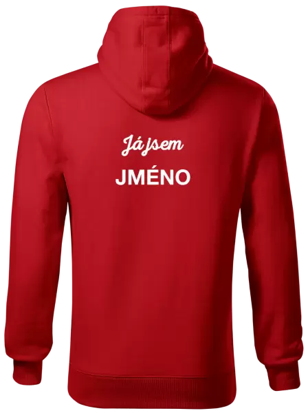 Pánská mikina Já jsem... (vlastní jméno)