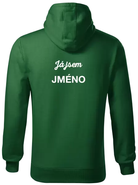 Pánská mikina Já jsem... (vlastní jméno)
